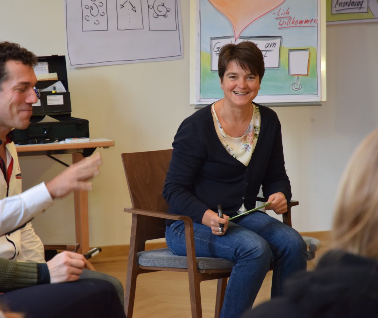 Katrin Mehner bei der Trainerausbildung 2019