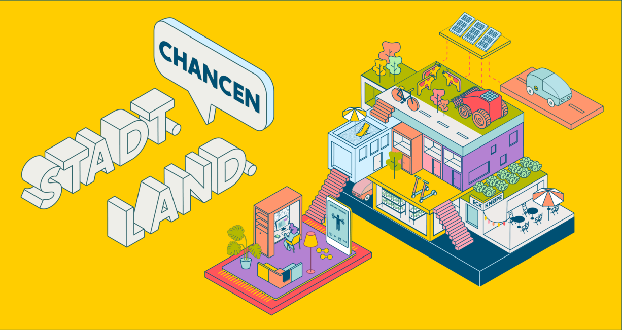 Keyvisual des Projekts Stadt.Land.Chancen