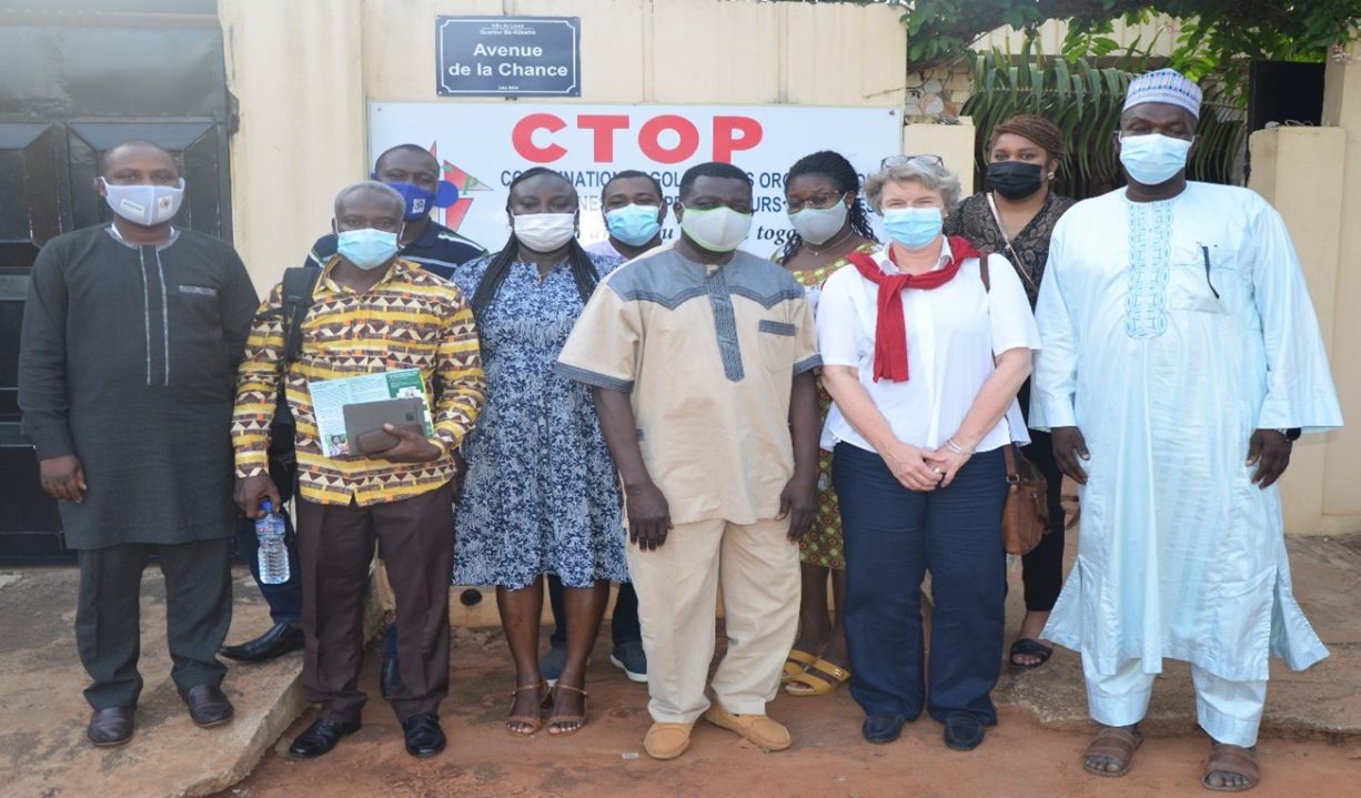 L'AHA en visite auprès de l'organisation CTOP à Lomé