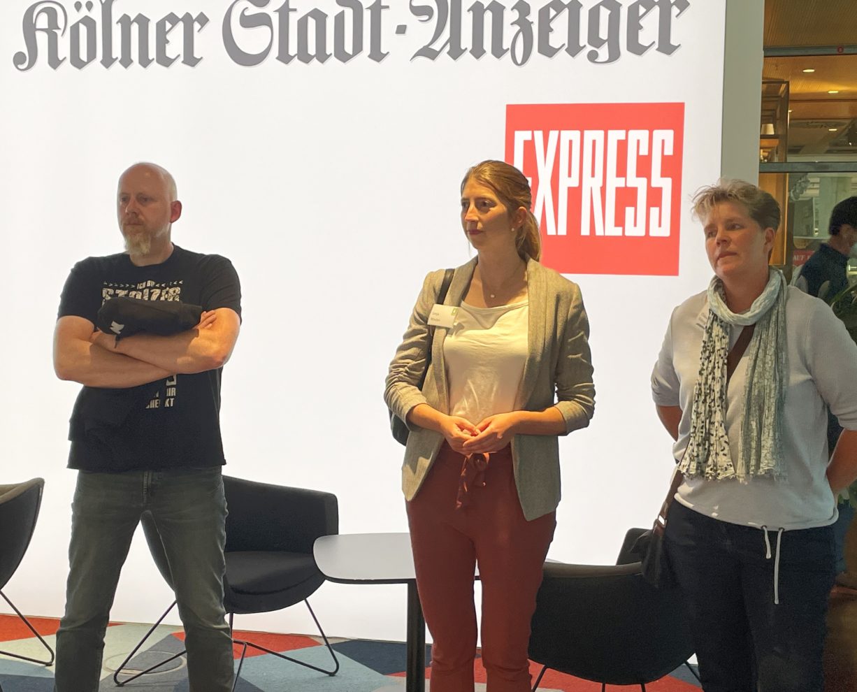 Redaktionsbesuch beim Kölner Stadt-Anzeiger