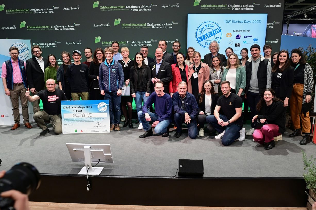 Teilnehmende und Mitwirkende der Startup-Days 2024 (© Messe Berlin GmbH)