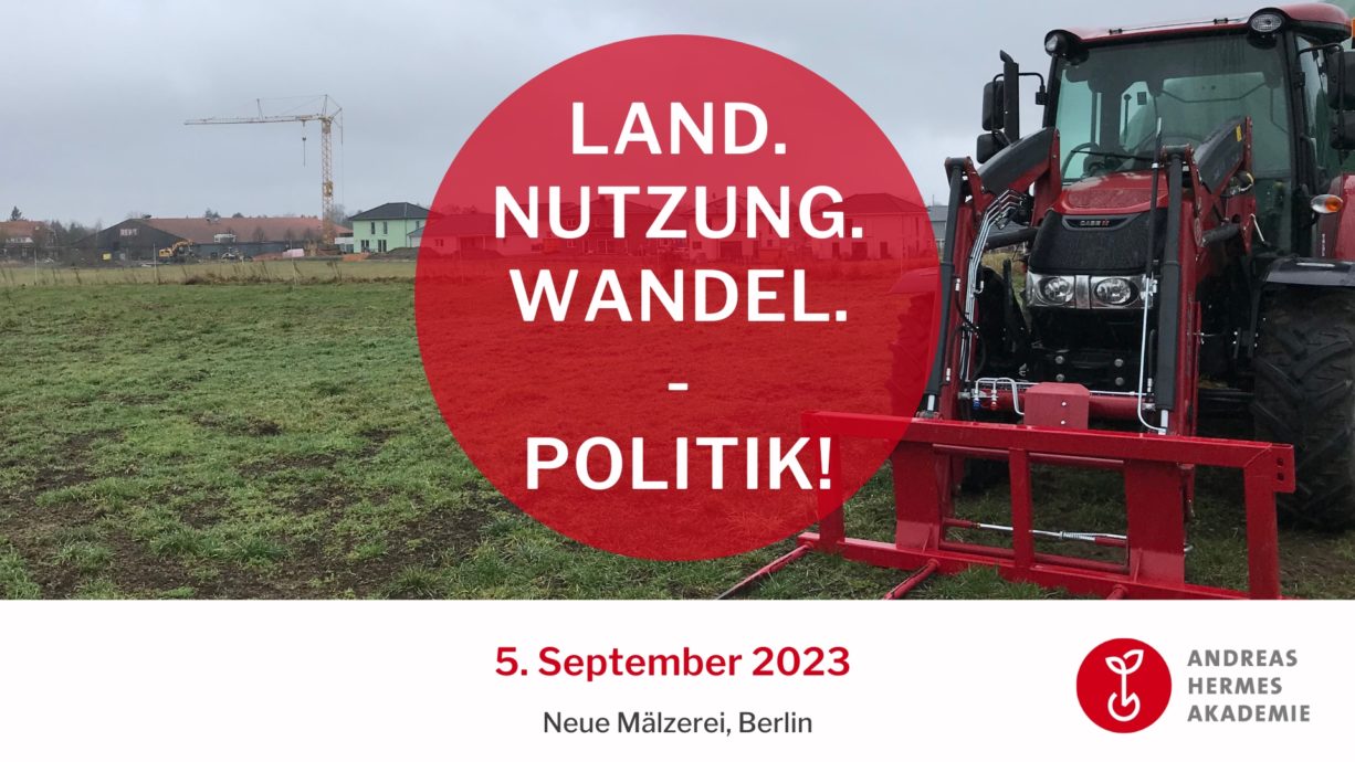 Präsentation LAND.NUTZUNG.WANDEL - POLITIK!