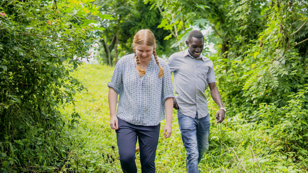 Eindrücke vom Praktikum der Agrarstudentin Maren Jasper-Bruns in Uganda (Foto: UNYFA und Maren Jasper-Bruns)