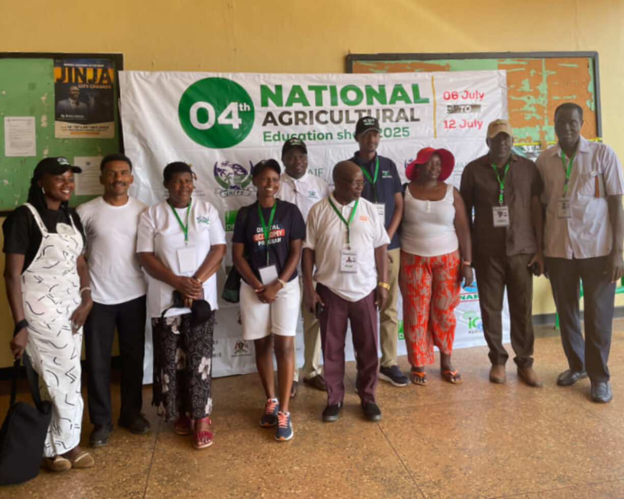 Das Orga-Team von unserem Partner UNFFE, das für die Vorbereitung und Durchführung der National Agricultural Show verantwortlich war.
