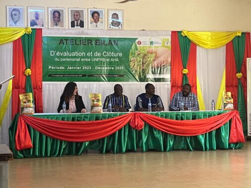 Abschlussplaidoyers von AHA, GIZ, ROPPA und UNPR-B