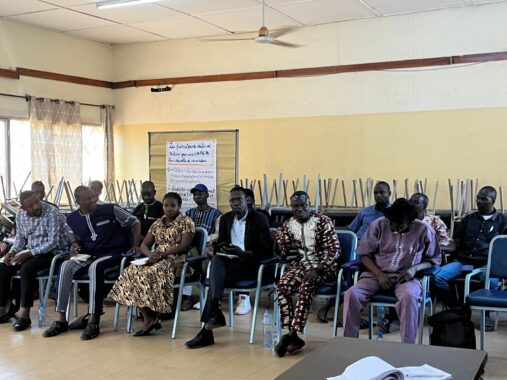 Teilnehmende der Zeremonie